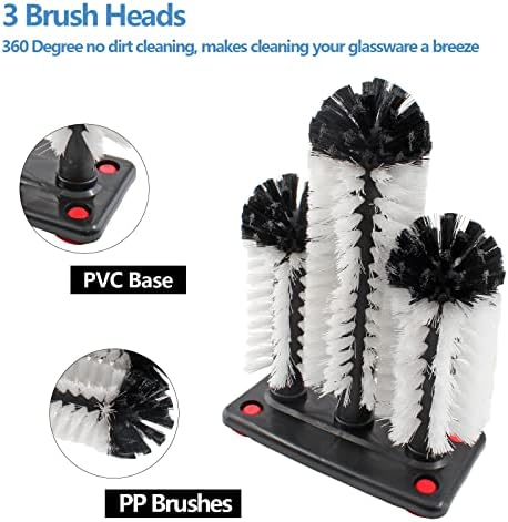 Bonsicoky 3 Brush Bar Glass Washer - Image 3