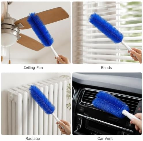 Fan Cleaning Brush, 2026 New Bendable Microfiber Head Dusting Brushes - Image 3