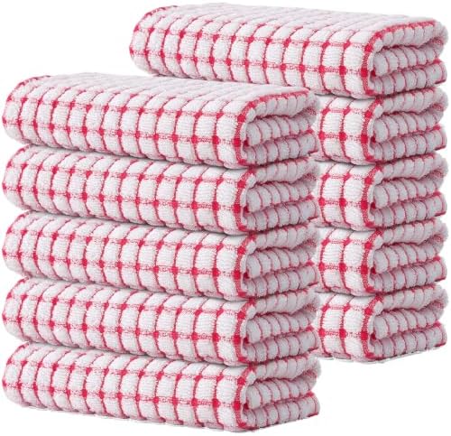 Kitinjoy Cotton 10 Pack Terry Kitchen Towels by Kitinjoy