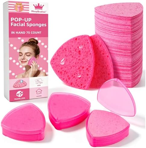 75PCS Compressed Facial Sponges by Unknown