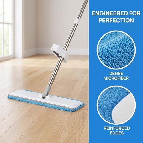12Pack Microfiber Mop Pads, Reusable and Washable Spray Mop Pads - Image 2