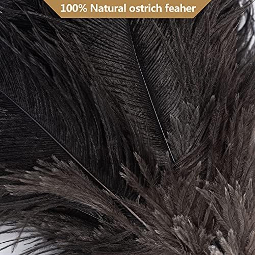 Aldwin Ostrich Feather Dusters for Cleaning, 16 inch Black - Image 3