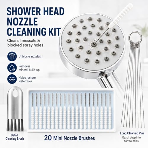 Shower Head Cleaning Brush Set - Image 3