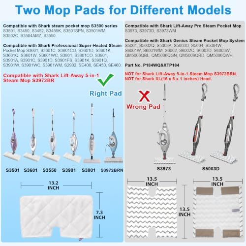 10 Pack Steam Mop Replacement Pads - Image 2