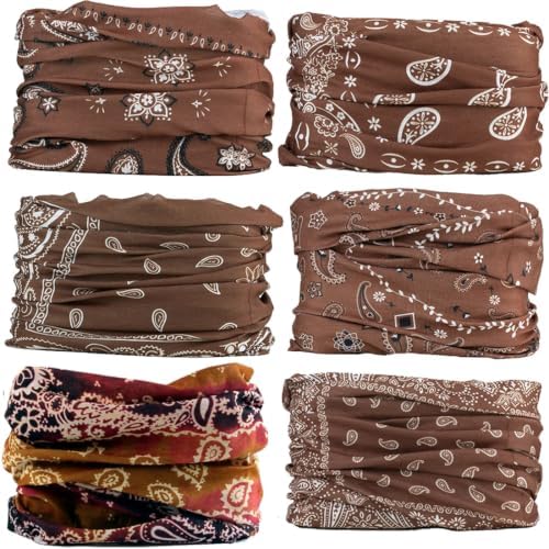 Neck Gaiter Face Cover Bandana Mask Scarf, Breathable Sun& Dust-proof by Unknown