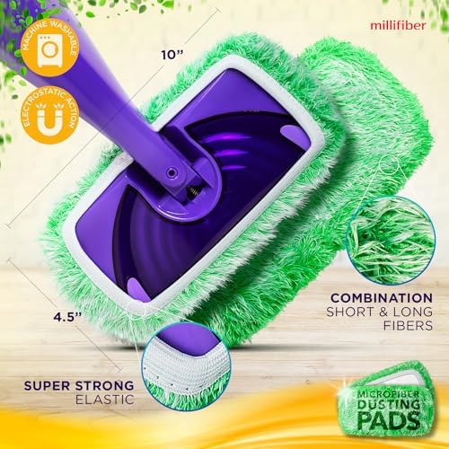 Millifiber Reusable Floor Duster Mop Refills - Image 3