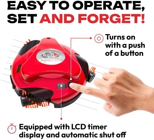 Grillbot Electric Grill Brush, Automatic Grill Cleaning Robot - Image 3
