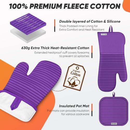 Oven Mitts Kitchen Towels and Dishcloths - Image 3