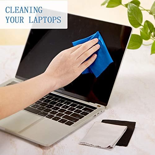 Frienda 50 Pcs Microfiber Glass Cleaning Cloths Lens - Image 5