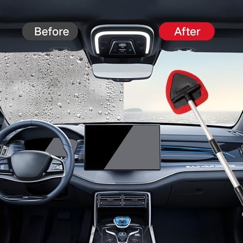Qydipclin 7pcs Windshield Cleaner Tool Car Interior Window Cleaning Kit - Image 3