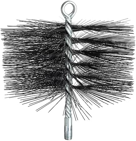 Stanbroil 8 Inch Round Steel Chimney Cleaning Brush by Stanbroil