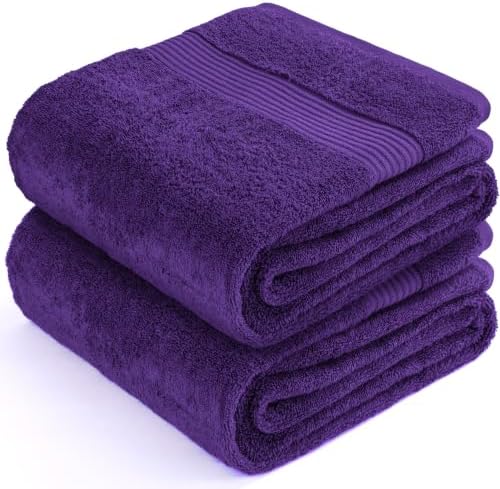 Cotton Paradise 100% Cotton Turkish Towel Set, Soft Absorbent Quick Dry - Image 6