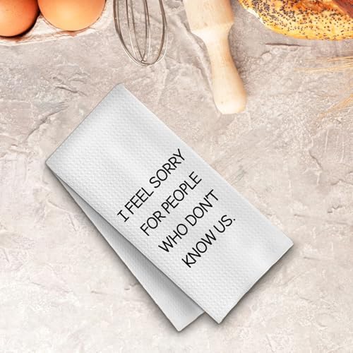 Funny Gifts for Friends Kitchen Towels, Friendship Gifts for Women Friends Dish - Image 4