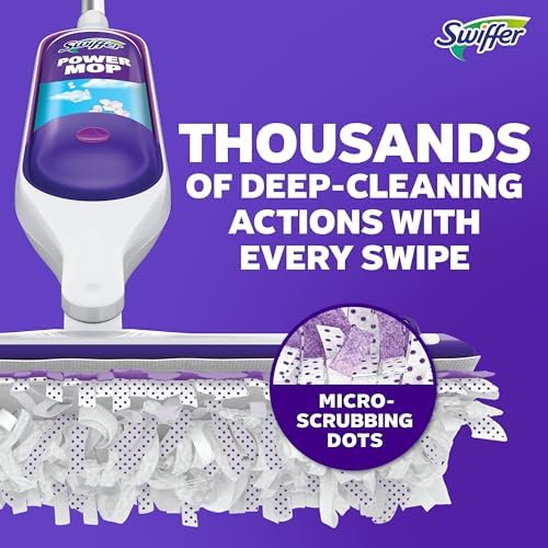 Swiffer PowerMop Mopping Kit for Floor Cleaning, Set Includes 1 Power Mop - Image 5