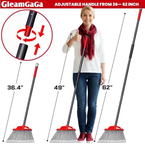 4 Pack Outdoor Broom for Floor Cleaning - Image 3