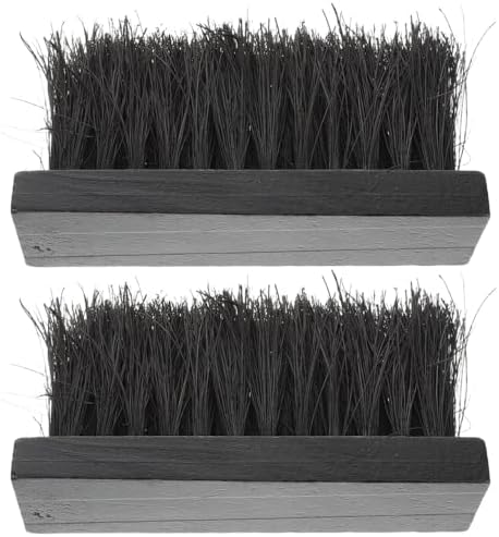 UPKOCH Fireplace Replacement Brush Head 2 pcs Plant Cleaning Brush Heads by UPKOCH