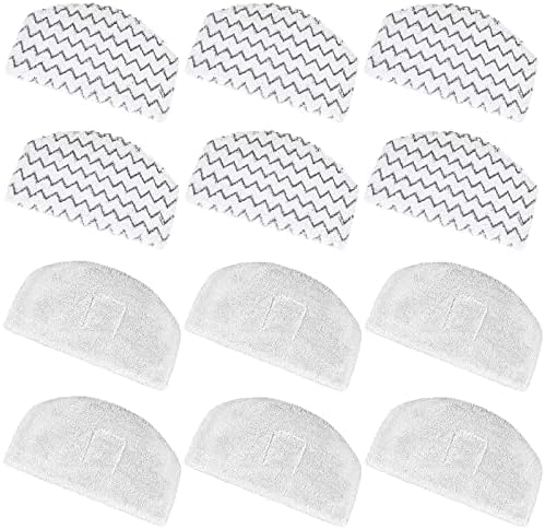 12 Pack 1940 Steam Mop Replacement Pads by Tivcroxs