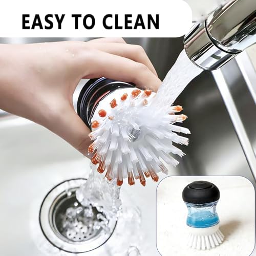 Dish Brush Replacement 4 Pack Compatible - Image 6