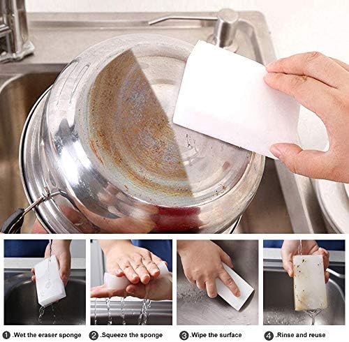 10 Pack Magic Cleaning Sponges Eraser, Household Cleaning Sponge - Image 6