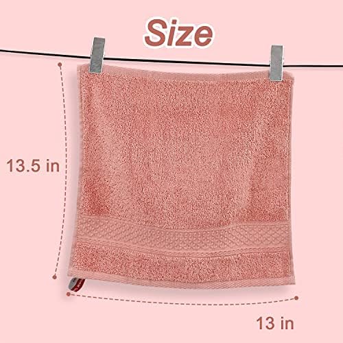 Cleanbear 6 Pack Cotton Wash Cloths - Image 2