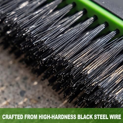3 in 1 Scrub Brush with Long Handle – Your All-Purpose Deck Brush, Weeding Tool - Image 5