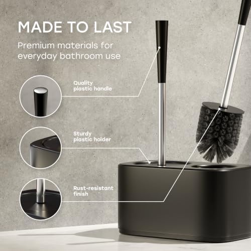 Toilet Bowl Brush and Plunger Combo Set - Image 6