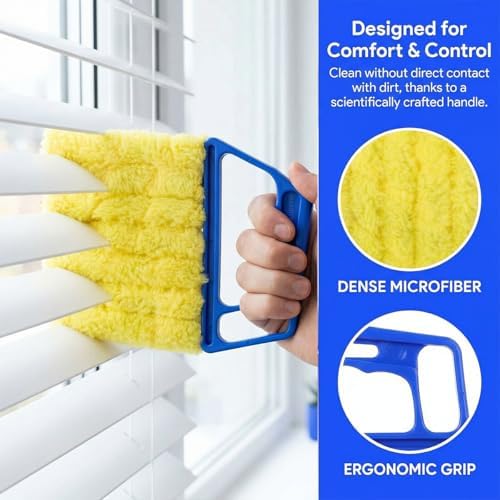 4PCS Car Blind Cleaner Duster Tool - Image 4