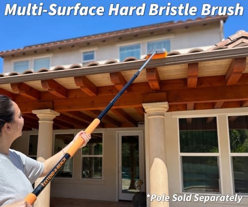 Hard Bristle Deck Scrub Brush Heavy Duty - Image 5