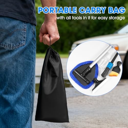 Windshield Cleaner Tool, Car Interior Cleaning Kit - Image 7