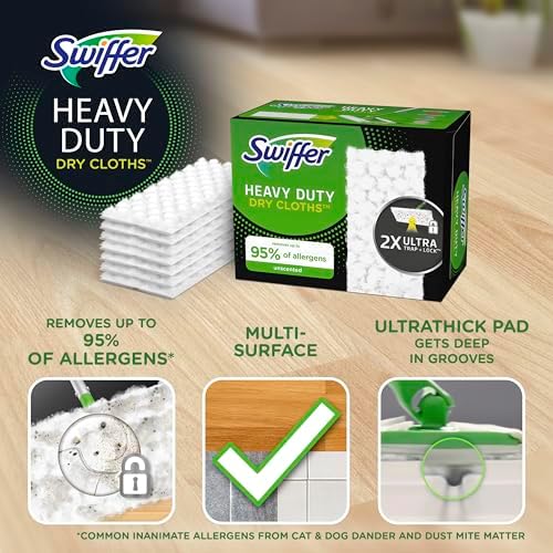 Swiffer Sweeper Heavy Duty Dry Sweeping Cloths - Image 2