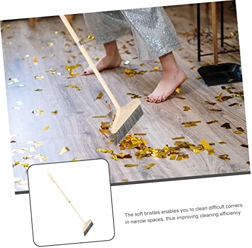 Long Handle Soft Bristle Broom for Indoor Floor Cleaning - Image 5