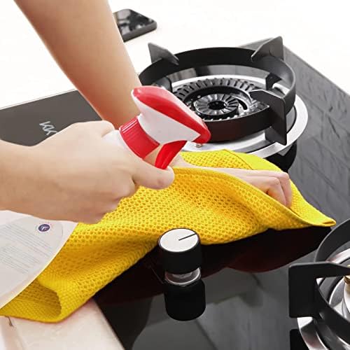 Homaxy 100% Cotton Waffle Weave Kitchen Dish Towels 4-Pack - Image 5