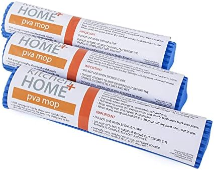 Kitchen + Home PVA Sponge Roller Mop Head Refills - Image 2