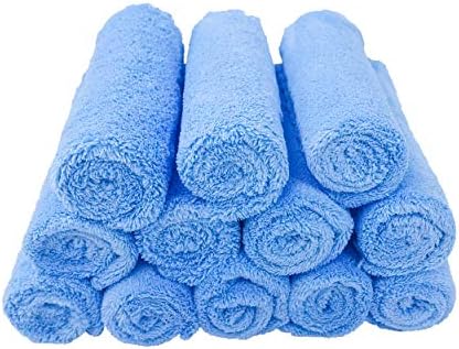 Kyapoo Baby Washcloths 12 Pack 12x12 Inches Microfiber Coral Fleece Extra - Image 5