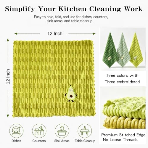 Avocado Kitchen Dish Cloths - Image 2