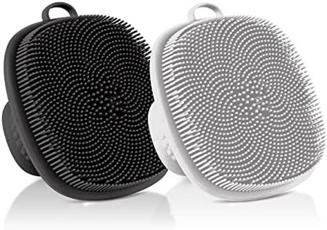 Face Scrubber 2Pack Silicone Face Scrubber by -100SoftSilicone-