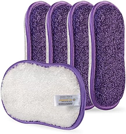 Reusable Sponges for Dishes, Kitchen Sponge for Washing Dishes Pack 5/10 by comfso