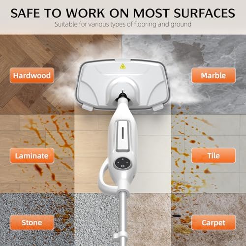 10-in-1 Steam Mop, Powerful Handheld Steam Cleaner - Image 6