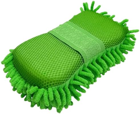 Microfiber Car Wash Sponge, Scratch-Free Vehicle Washing Mitt by Unknown