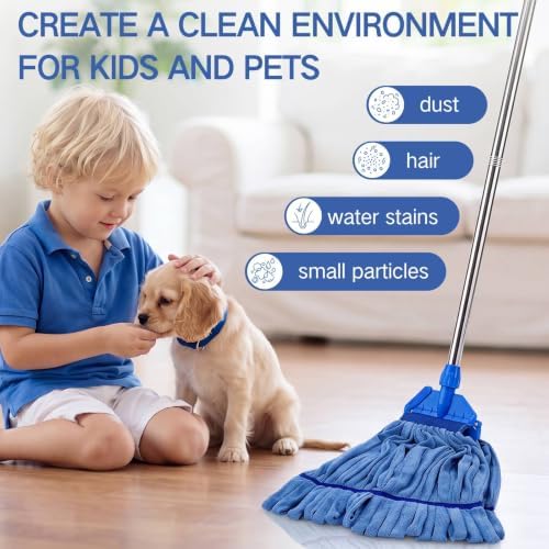 Lallisa 4 Pcs Microfiber Mop Heads Replacement Tube - Image 6