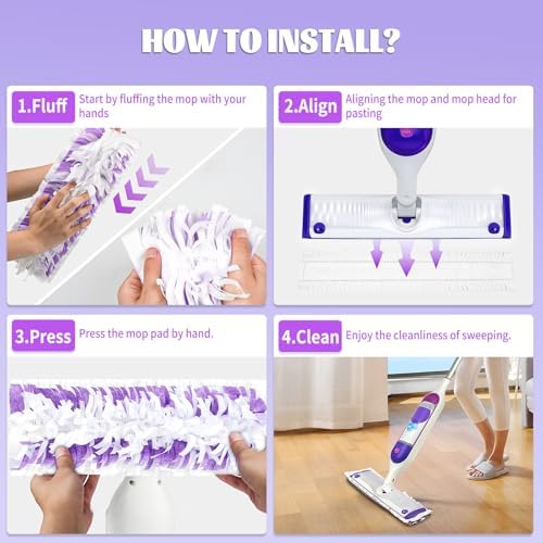 80 Pack Disposable Mop Pads Compatible - Image 7