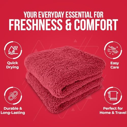 DAN RIVER 12 Pack Cotton Wash Cloths Set - Image 5