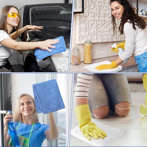 SmoothNovelty 10 Pcs Extra Large Microfiber Cleaning Cloth - Image 4