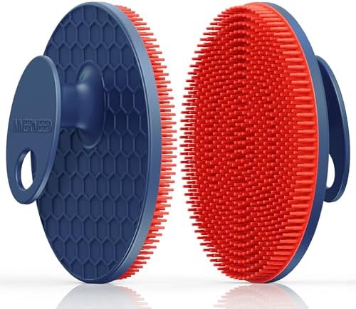 INNERNEED Magnetic Silicone Body Scrubber, Hygienic Shower Brush by INNERNEED