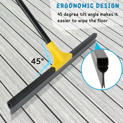 Floor Squeegee for Concrete and Tile Cleaning - Image 5
