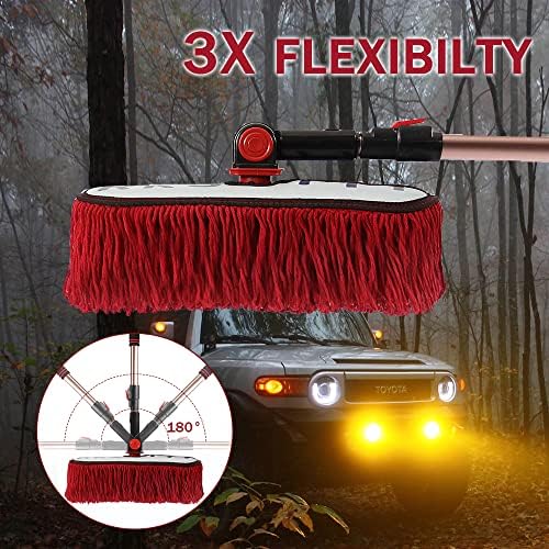 Extendable Car Duster, CA Wax Cotton - Image 3