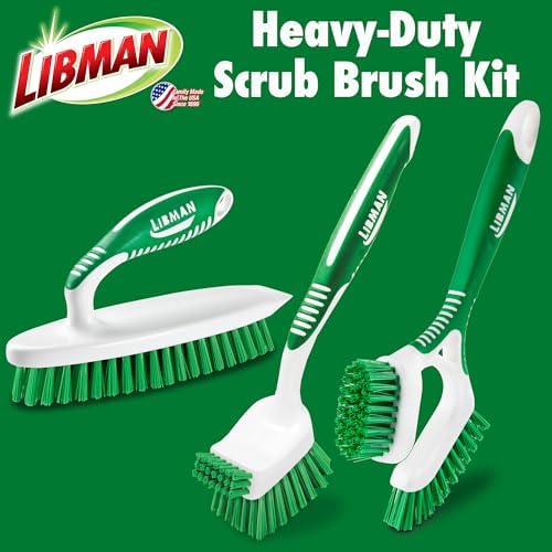 Libman Heavy Duty Scrub Brush Kit - Image 2