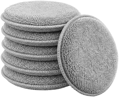 FONAROLL Microfiber Wax Applicator Pads, Car Wax Applicator, Buffing & Detail by FONAROLL