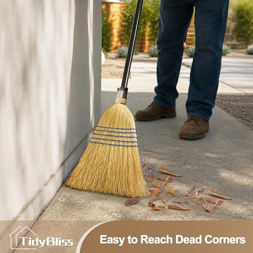 TidyBliss Corn Broom Heavy Duty - Image 4