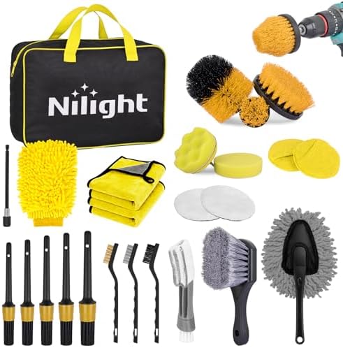 Nilight 27PCS Car Detailing Kit by Nilight
